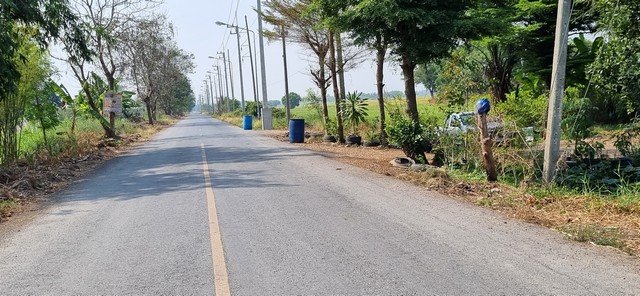 ที่ดินเลียบคลองระพีพัฒน์ 4 ไร่ โรงไฟฟ้าวังน้อย อยุธยา ราคาถูกแบ่งขายได้